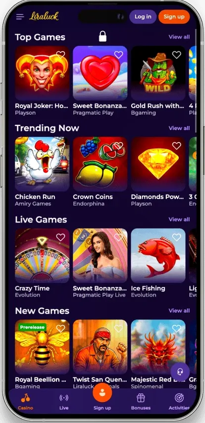 Liraluck — Liraluck Casino